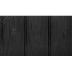 Dark Black sleek char brushed satin finish European Larch timber cladding prominent wood grain